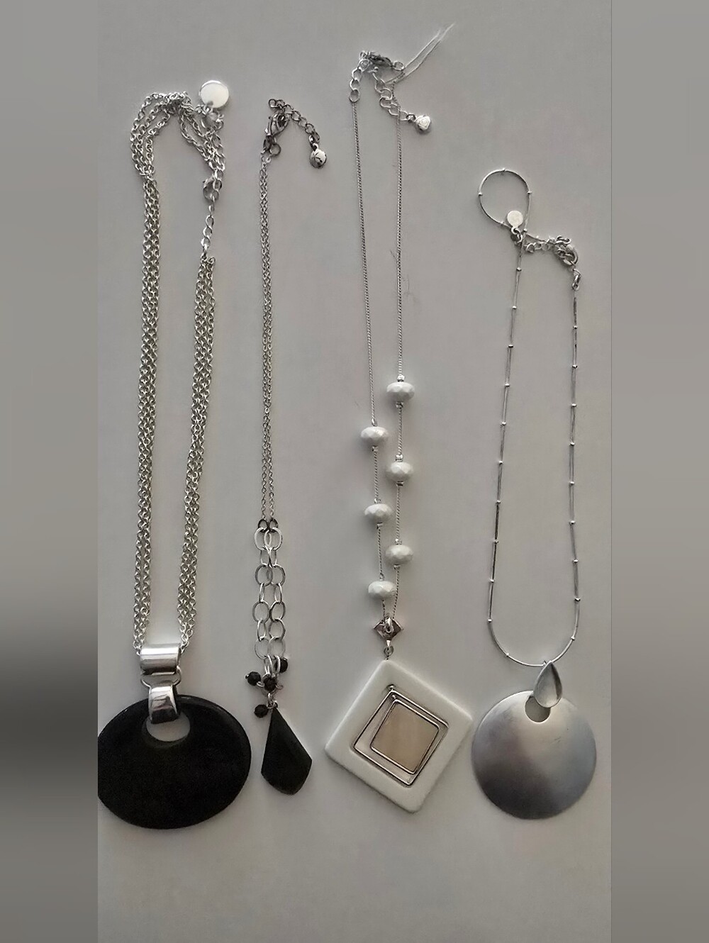 4 Necklaces All Various Styles